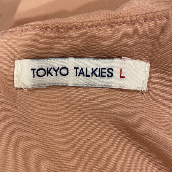 Tokyo Talkies mauve dress.  Size L - Picture 6 of 6